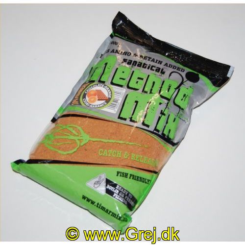 5999564336067 - Timar mix - Fanatical method mix -  Groundbait/forfoder 1 kg - Chocolate-Orange