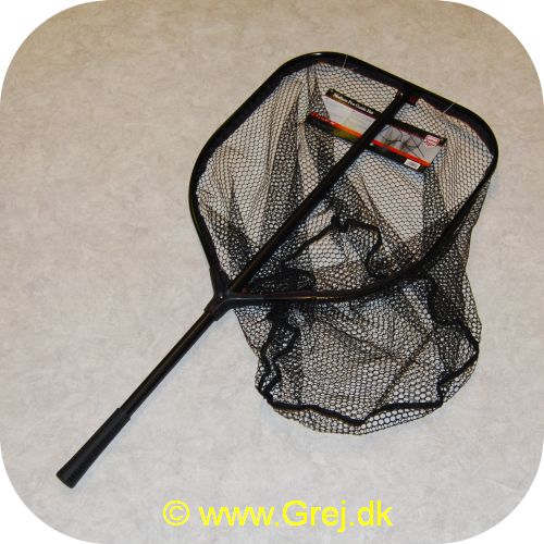 6430048101690 - Rapala Fangstnet - Gummicoated - Pro Guide net - Medium - Med fast ramme - Rammestørrelse:50x58 cm - Fuld Længde: 158cm - Netdybde: 50cm