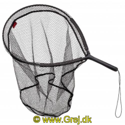 6430048101997 - Rapala Fangstnet - Gummicoated - Enhånds - Flydende - Fast ramme - Rammestørrelse:46x52 cm - Håndtags længde: 20cm - Netdybde: 50cm