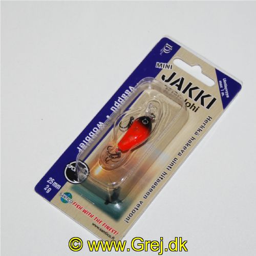 6430073671199 - JAKKI mini wobler - 2,5 cm - 2 gram - Orange spøgelsesfisk