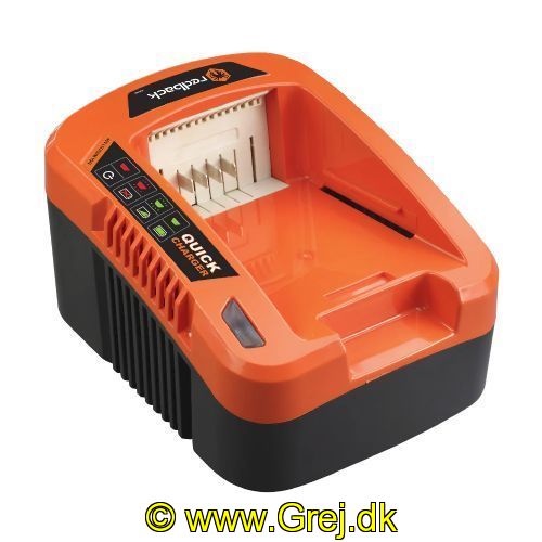 6945372101204 - Orginal Redback Batteri lader 40V EC50 Super Charger - Passer til alle 2, 4, og 6 AH batterier - Passer til alle Redback 40V værktøjer