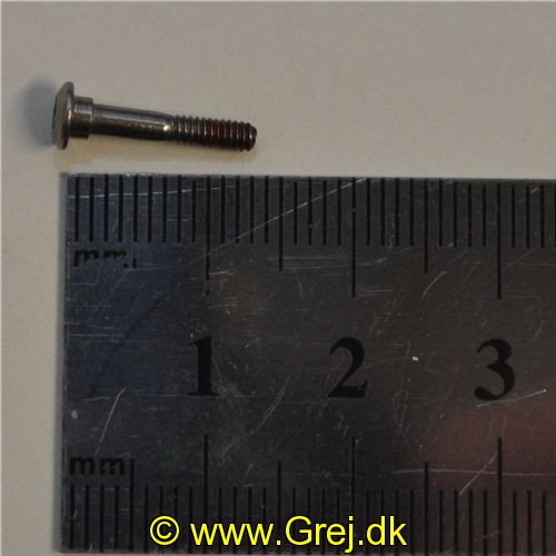 6M398901 - Skrue/Screw (Org nr. 40) til Daiwa Ninja hjul Str. 1000-6000 (Res. del nr. 6M398901)