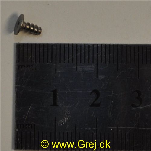 6Q126101 - Skrue/Screw (Org nr. 67) til Daiwa Ninja hjul Str. 1000-5000 (Res. del nr. 6Q126101)