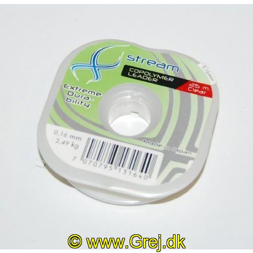 7070795131640 - Xstream copolymer leader 0.16 mm - 2,49 kg - 25m