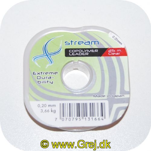 7070795131664 - Xstream Copolymer Leader - 0,20mm/3,66kg - 25m