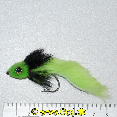 709276011372 - Turrall Widower - Two Faced Green Pike Fly - Til gedde og aborre - 3/0