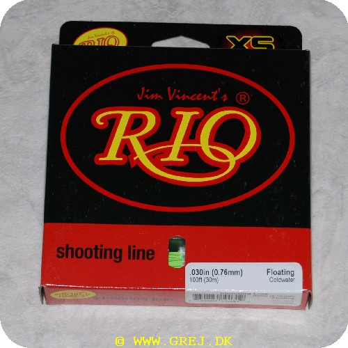 730884190312 - Rio Shooting Line-flydende-Chartreuse(lysegrøn)-0,760mm<LI>Powerflex Core Shooting linehar en stærk monofilament core som resulterer i en tynd diameter