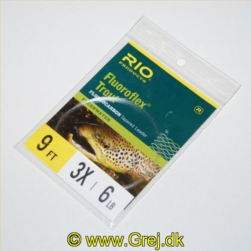 730884245036 - Rio  Fluoroflex Leader - 9 fod - 0.20mm - 3X - 2.7kg - 2.7m - 100% Fluor Carbon