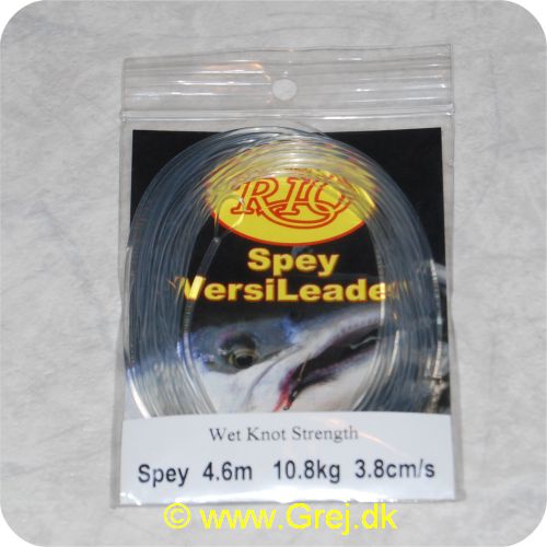 730884510561 - Rio Spey Versi Leaders  - 4,6m - 10.8 kg - Synkerate: 3,8cm/sekund - Klar -  24lb Core - RP51056