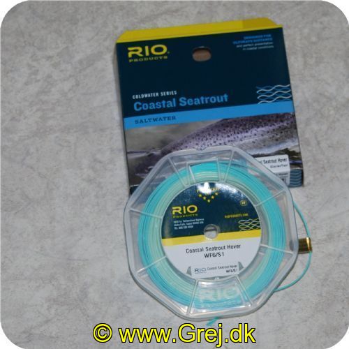 730884523059 - Rio Coastal Hover Seatrout  Saltwater - Klasse WF6/S1 - 9.3m/16g - Glacier/Teal - Loops i begge ender