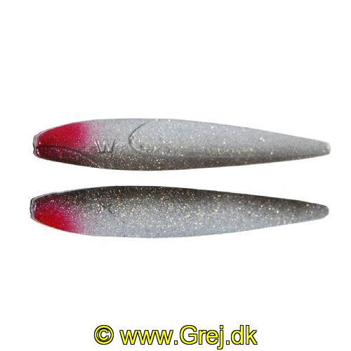 747191900510 - Salmo Trutta - 11 gram - Sort/Sølv
<BR>
Den har en vuggende og roterende aktion i vandet, som er ekstrem tiltrækkende for de øvede rovfisk som laks og havørred m.v.