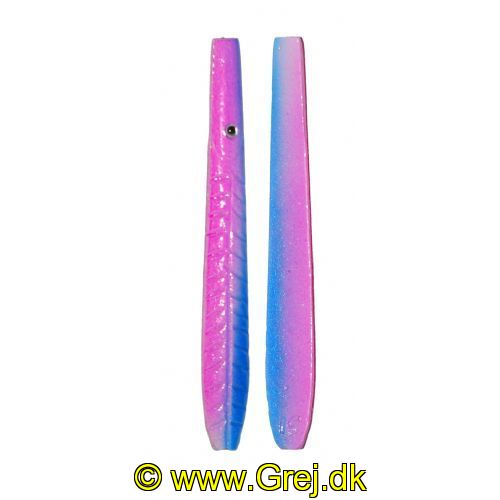 747191903597 - Tobis - 15 gram - Med øje - Blå/Pink
<BR>
Den har en vuggende aktion i vandet og fiskes godt i små nyk. Dette grej er en uimodståelig agn, selv for de mest øvede rovfisk som laks og havørred m.v.