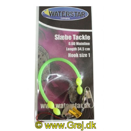 747191910021 - Waterstar Slæbe tackle i 0,6mm line - Længde: 34,5 cm - krog: Str. 1