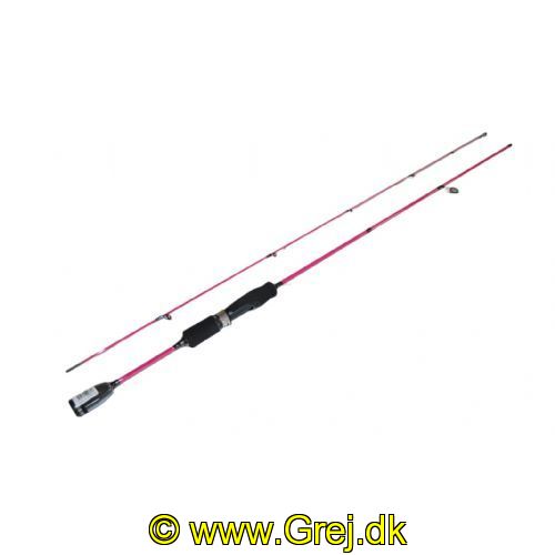 747191998616 - Waterstar Pink Ghost - Længde: 180 cm - Kastevægt: 0-5g - 2 delt - Håndtag i sort skum.<BR>
Solid carbon top