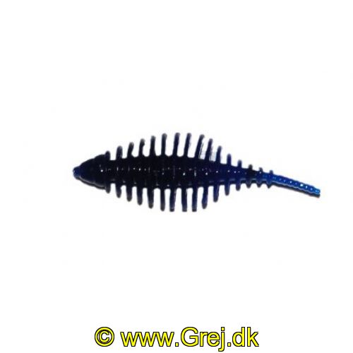 747191999446 - Waterstar - Rubber Baits - Model: Fat Boy junior - 3,5 cm - 10 stk. - Farve: Blå/Lyseblå - Smag: Banan