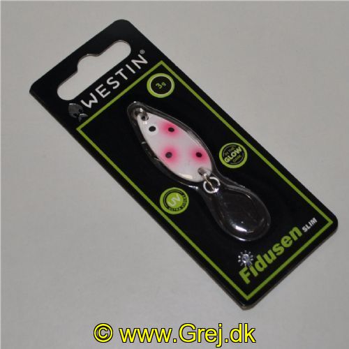 784956563610 - Fidusen Slim - 3 gram - Forside: Hvid med pletter - Bagside: Hvid med pletter - Farvenavn: Clown