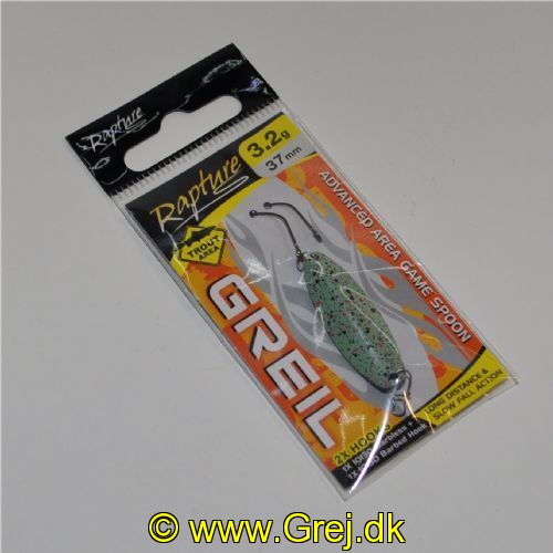 8054393001269 - Rapture Skeblink - Greil 3,2g/37mm - med 2 kroge i pakken, 1 med og 1 uden modhager