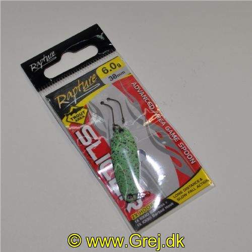 8054393001528 - Rapture Skeblink - Slicer 6,0g/38mm - med 2 kroge i pakken, 1 med og 1 uden modhager