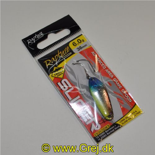 8054393002563 - Rapture Skeblink - Slicer 6,0g/38mm - med 2 kroge i pakken, 1 med og 1 uden modhager