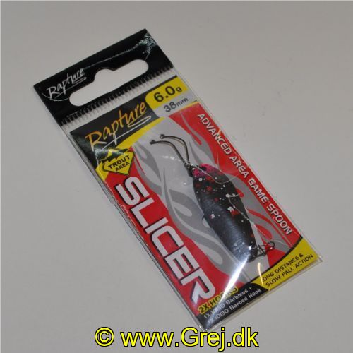 8054393002570 - Rapture Skeblink - Slicer 6,0g/38mm - med 2 kroge i pakken, 1 med og 1 uden modhager