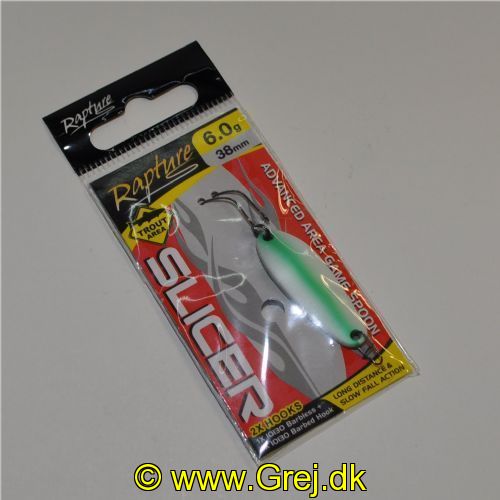 8054393002594 - Rapture Skeblink - Slicer 6,0g/38mm - med 2 kroge i pakken, 1 med og 1 uden modhager