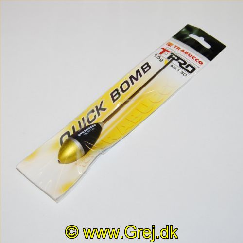 8054393158857 - Trabucco Quick Bomb Flåd - Aff 1.50 - 15g - Arbejdsdybde: Int. 10cm