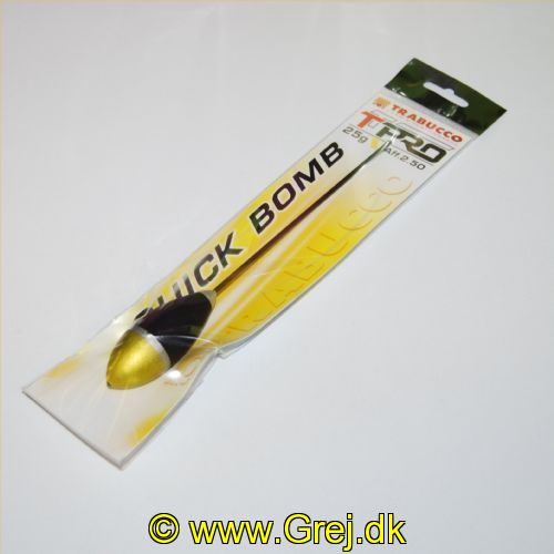 8054393158871 - Trabucco Quick Bomb Flåd - Aff 2.50 - 25g - Arbejdsdybde: Int. 10cm