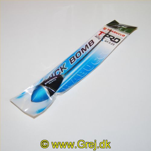 8054393159038 - Trabucco Quick Bomb Flåd - Aff 5.25 - 40g - Arbejdsdybde: Synk. 1m