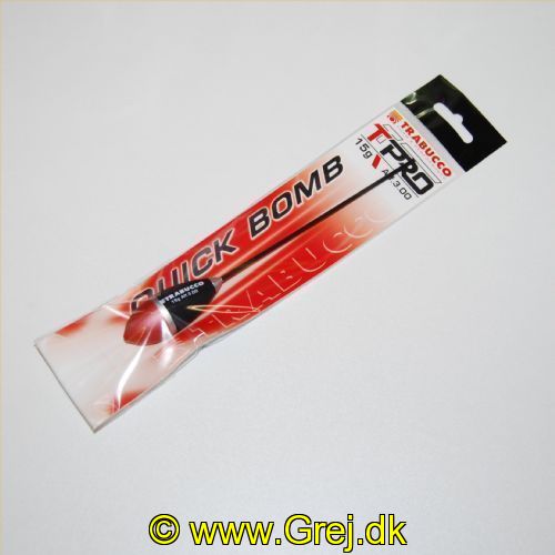 8054393159243 - Trabucco Quick Bomb Flåd - Aff 3.00 - 15g - Arbejdsdybde: Synk. 2m