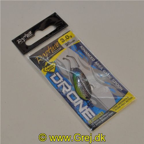 8054393169334 - Rapture Skeblink - Drone 3,0g/30mm - med 2 kroge i pakken, 1 med og 1 uden modhager