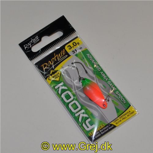 8054393169587 - Rapture Skeblink - Kooky 3,0g/31mm - med 2 kroge i pakken, 1 med og 1 uden modhager