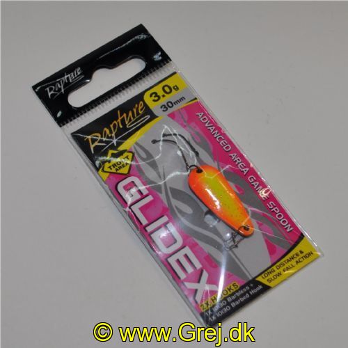 8054393169945 - Rapture Skeblink - Glidex 3,0g/30mm - med 2 kroge i pakken, 1 med og 1 uden modhager