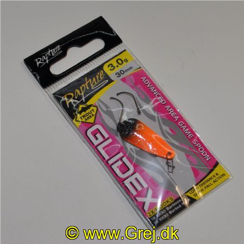 8054393169969 - Rapture Skeblink - Glidex 3,0g/30mm - med 2 kroge i pakken, 1 med og 1 uden modhager