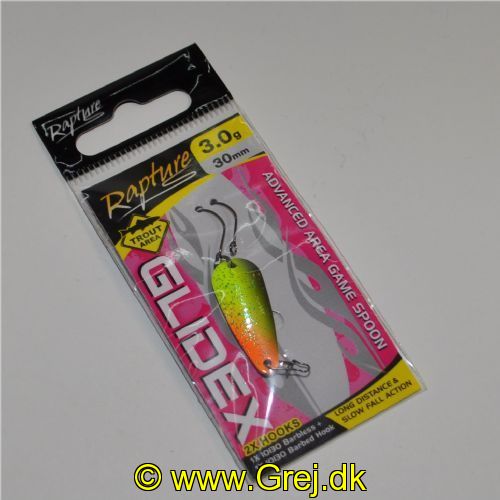 8054393170019 - Rapture Skeblink - Glidex 3,0g/30mm - med 2 kroge i pakken, 1 med og 1 uden modhager
