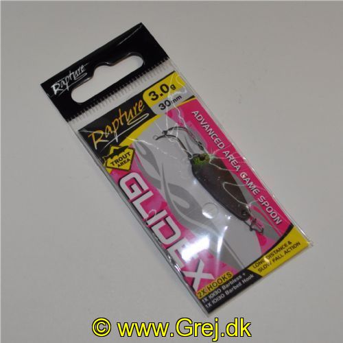 8054393170033 - Rapture Skeblink - Glidex 3,0g/30mm - med 2 kroge i pakken, 1 med og 1 uden modhager