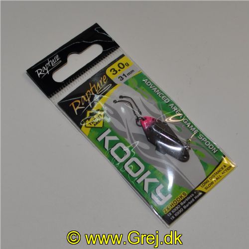 8054393171085 - Rapture Skeblink - Kooky 3,0g/31mm - med 2 kroge i pakken, 1 med og 1 uden modhager