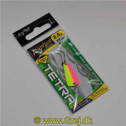 8054393180278 - Rapture Skeblink - Tetra 2,5g/27mm - med 2 kroge i pakken, 1 med og 1 uden modhager