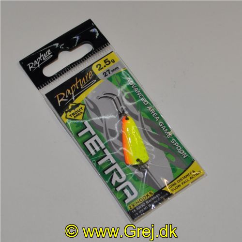 8054393180339 - Rapture Skeblink - Tetra 2,5g/27mm - med 2 kroge i pakken, 1 med og 1 uden modhager