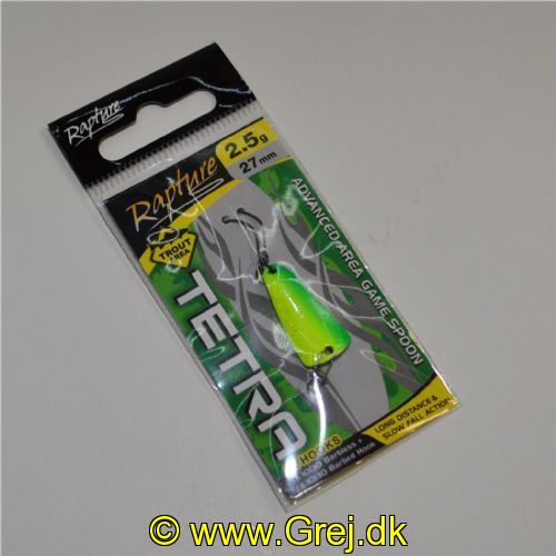 8054393180346 - Rapture Skeblink - Tetra 2,5g/27mm - med 2 kroge i pakken, 1 med og 1 uden modhager