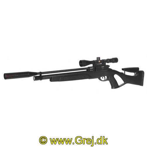 844380016141 - Gamo GX-40 Whisper - PCP 4,5mm m/pumpe, 3-9x40 kikkert og 2 stk. 10 skuds magasin. 250 stk. PCP hagl samt Gamo fodpumpe.<br>
Kal :4.5 mm<br>
Et våben fra spanske Gamo, som er Europas største producent af luftvåben gennem 40 år, giver sikkerhed for kvalitet, høj præcision og gennemtestede produkter, der har fået international anerkendelse.<BR><BR>

- Sofistikeret kompressions-system<BR>
- Præcist og pålideligt koldhamret forged løb<BR>
- Helt nyt ergonomsik og fleksibelt polymer skæfte<BR><BR>

Udgangshastighed målt ved brug af bly* 380 m/sek. og PBA hagl 475 m/sek.<BR><BR>

Kaliber 4,5 mm
Kræves Du skal være 18 år eller derover.<BR><BR>

Har du spørgsmål til reglerne om luftvåben, så kontakt dit lokale politi. 