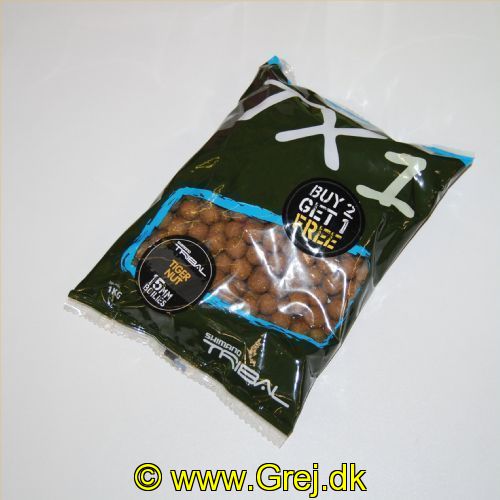 8717009845410 - Shimano Bait - TX1 - 15mm Boilies Tiger Nut - 1000 gram