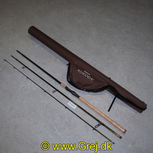 8717009855198 - Shimano Norden - 10 fod  - 3 delt - Kastevægt: 10-50g - I hard case med plads til hjul