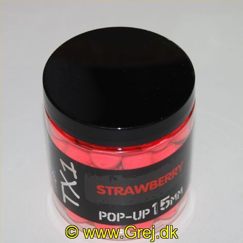 8717009882514 - Shimano Pop-Ups - TX1 - 15mm - 80g - Strawberry (Jordbær)