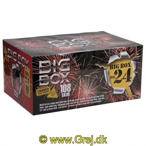 BB01 - Batteri - Big Box 108 skuds - skud - NEM 984g