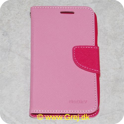 COVER007 - Samsung Galaxy S5 mini Flip Cover Pink