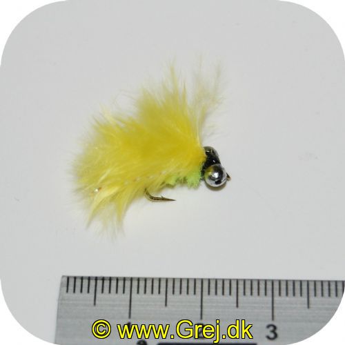 F016 - Catwhisker Gul/Lime - Dobbelt øjn - #12