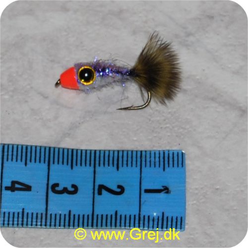 FL00134 - Unique Flies -  UF Pellet Fish UV - 
Pink/hvid