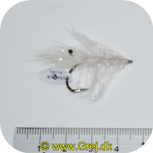 FL00602 - Seatrout Flies 2 - UF Aurarejen - str. 4 - Farve: Hvid