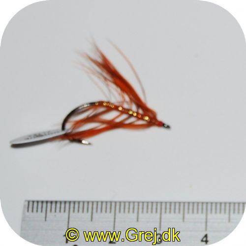 FL00615 - Seatrout Flies 2 - UF Sveveren - str. 6 - Farve: Burned Orange