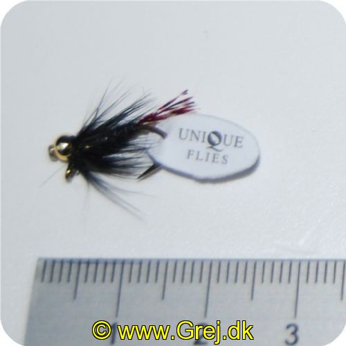 FL02026 - Modern Classic UF Flash Jig (BH)  - sort/rød - Str. 12